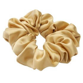 Bild på Lenoites Scrunchie i siden Guld