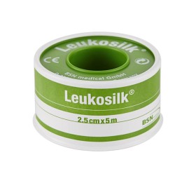 Bild på Leukosilk häfta 2,5 cm x 5 m