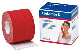 Bild på Leukotape K Röd 5cm x 5m