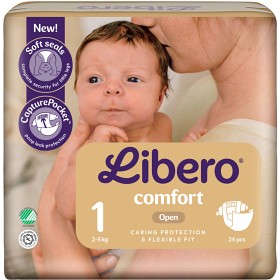 Bild på Libero Comfort 1, 2-5 kg, 24 st