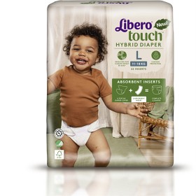 Bild på Libero Touch Hybrid Diaper inlägg L