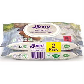 Bild på Libero Våtservetter Duopack 2 x 64 st
