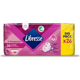 Bild på Libresse Ultra+ Wing binda 26 st