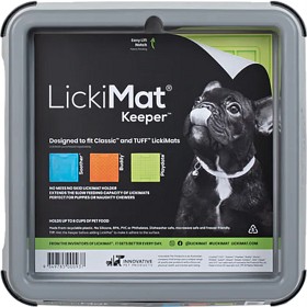 Bild på LickiMat Hundskål Keeper grå (Classic & Tuff)