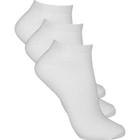 Bild på Life Wear Bambustrumpa Kort skaft Vit 3-pack