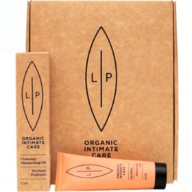 Bild på Lip Intimate Care Giftbox: Prebiotica intimolja + Lip Balm intimkräm