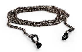 Bild på Lix by HAGA Glasögonlänk Svart metall