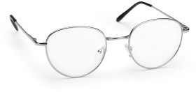 Bild på Lix Läsglasögon Falun Silver metal