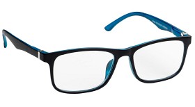 Bild på Lix Läsglasögon Stockholm Matt black/blue