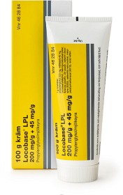 Bild på Locobase LPL, kräm 200 mg/g+45 mg/g 100 gr