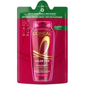 Bild på L'Oréal Paris Elvital Color Vive Shampoo Refill för färgat hår 250 ml