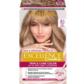 Bild på L'Oréal Paris Excellence Crème permanent hårfärg 8.1 Light Ash Blonde