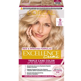 Bild på L'Oréal Paris Excellence Crème permanent hårfärg 9 Very Light Blond