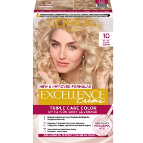 Bild på L'Oréal Paris Excellence Crème permanent hårfärg 10 Extra Light Blond
