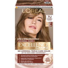 Bild på L'Oréal Paris Excellence Universal Nudes 7U Universal Blonde