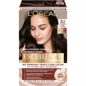 Bild på L'Oréal Paris Excellence Universal Nudes 3U Universal Dark Brown