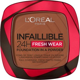 Bild på L'Oréal Paris Infaillible 24h Fresh Wear Powder Foundation Deep Amber 375