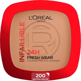 Bild på L'Oréal Paris Infaillible 24h Fresh Wear Powder Foundation Golden Sand 200