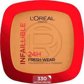 Bild på L'Oréal Paris Infaillible 24h Fresh Wear Powder Foundation Hazelnut 330