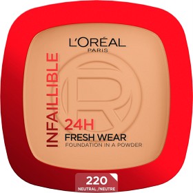 Bild på L'Oréal Paris Infaillible 24H Fresh Wear Powder Foundation Sand 220