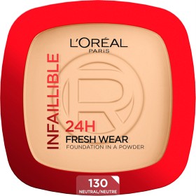 Bild på L'Oréal Paris Infaillible 24H Fresh Wear Powder Foundation True Beige 130