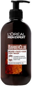 Bild på L'Oréal Paris Men Expert Barber Club Beard+Face+Hair 3-in-1 Wash 200 ml