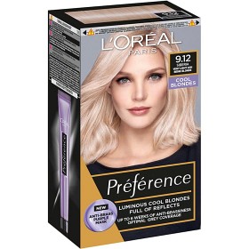 Bild på L'Oréal Paris Préférence Cool Blondes permanent hårfärg 9.12