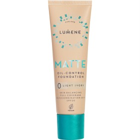 Bild på Lumene Matte Oil-Control Foundation SPF20 0 Light Ivory 30 ml