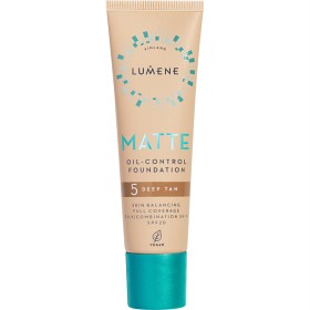 Bild på Lumene Matte Oil-Control Foundation SPF20 5 Deep Tan 30 ml