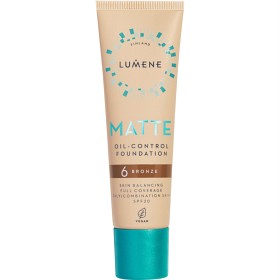 Bild på Lumene Matte Oil-Control Foundation SPF20 6 Bronze 30 ml