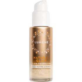 Bild på Lumene Natural Glow Fluid Foundation SPF20 00 Ultra Light 30 ml