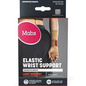 Bild på Mabs Elastiskt Handledsstöd Beige Universal