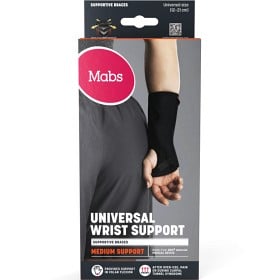 Bild på Mabs Handledsstöd Svart Universal