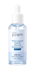 Bild på Make p:rem Safe Me. Relief Watery Ampoule 50 ml