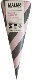 Bild på Malmö Chokladfabrik Malmöstrut Hallon & Lakrits 90 g