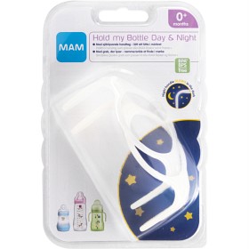 Bild på MAM Bottle Handles Day & Night Neutral 2-pack