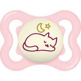 Bild på MAM Supreme Night 0-6m Silikon Pink 1 st