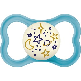 Bild på MAM Supreme Night 6-16m Silikon Blue 1 st