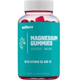 Bild på Matters Magnesium + K2 & D3, 60 st gummies, hallonsmak
