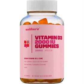 Bild på Matters Vitamin D3 2000 IU + Zink Gummies 60 st