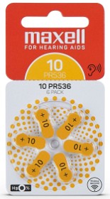 Bild på Maxell 10 /PR536 Gul 6 st
