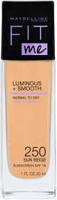 Bild på Maybelline Fit Me Foundation Sun Beige 250, 30 ml