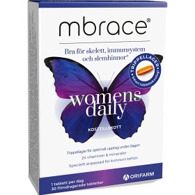 Bild på Mbrace Womens Daily 30 tabletter