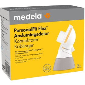 Bild på Medela Anslutningsenhet till Flex-bröstpumpar, 2-pack