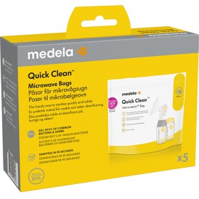 Bild på Medela QuickClean rengöringspåsar 5 st