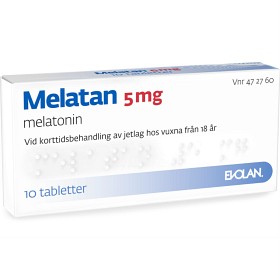Bild på Melatan 5 mg 10 tabletter
