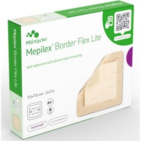Bild på Mepilex Border Flex Lite 7,5x7,5 cm 5 st