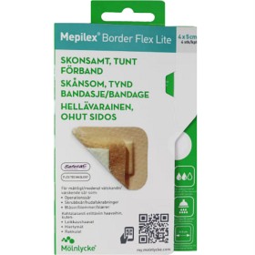 Bild på Mepilex Border Lite 4x5 cm 4 st