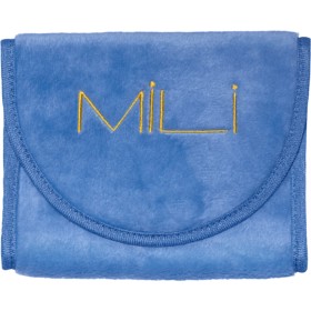 Bild på MILI Cosmetics  Makeup Erase Towel Blue Sea Golden Logo