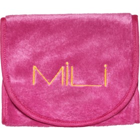 Bild på MILI Cosmetics Makeup Erase Towel Peachy Pink Golden Logo